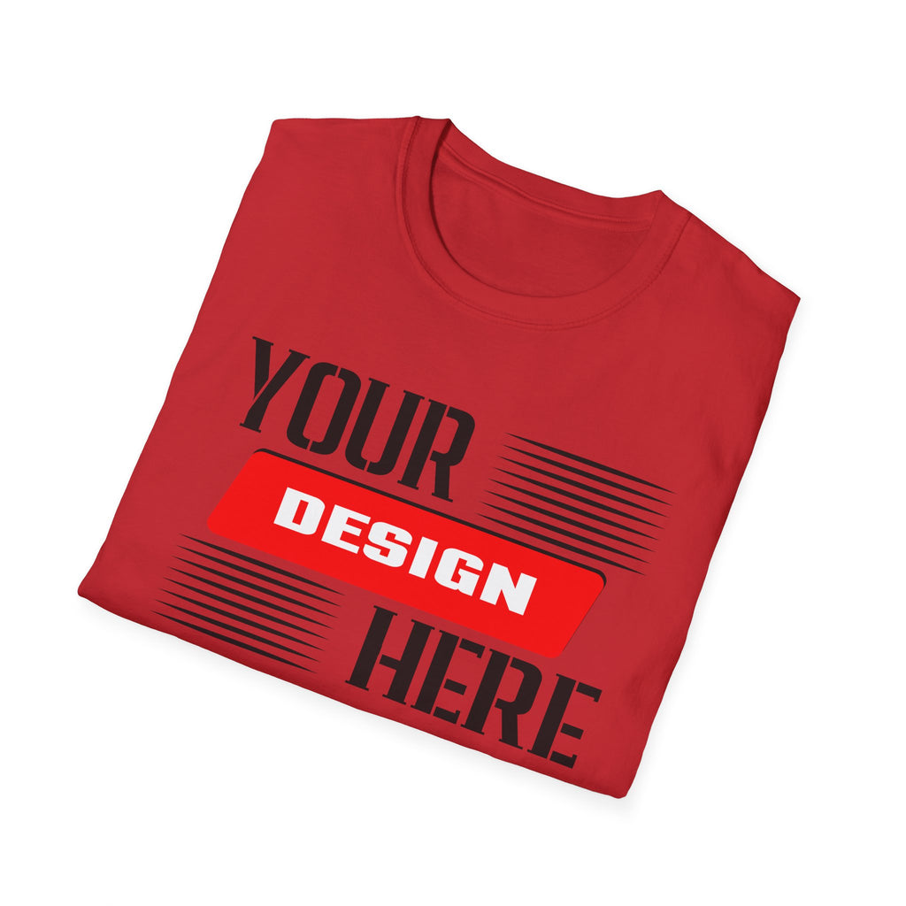 Customizable Unisex Softstyle T-Shirt - Your Design Here