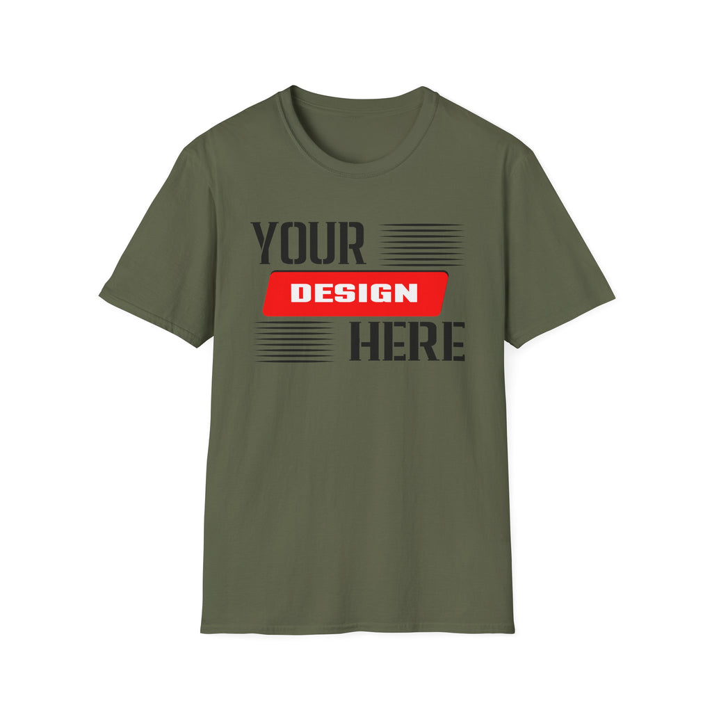 Customizable Unisex Softstyle T-Shirt - Your Design Here