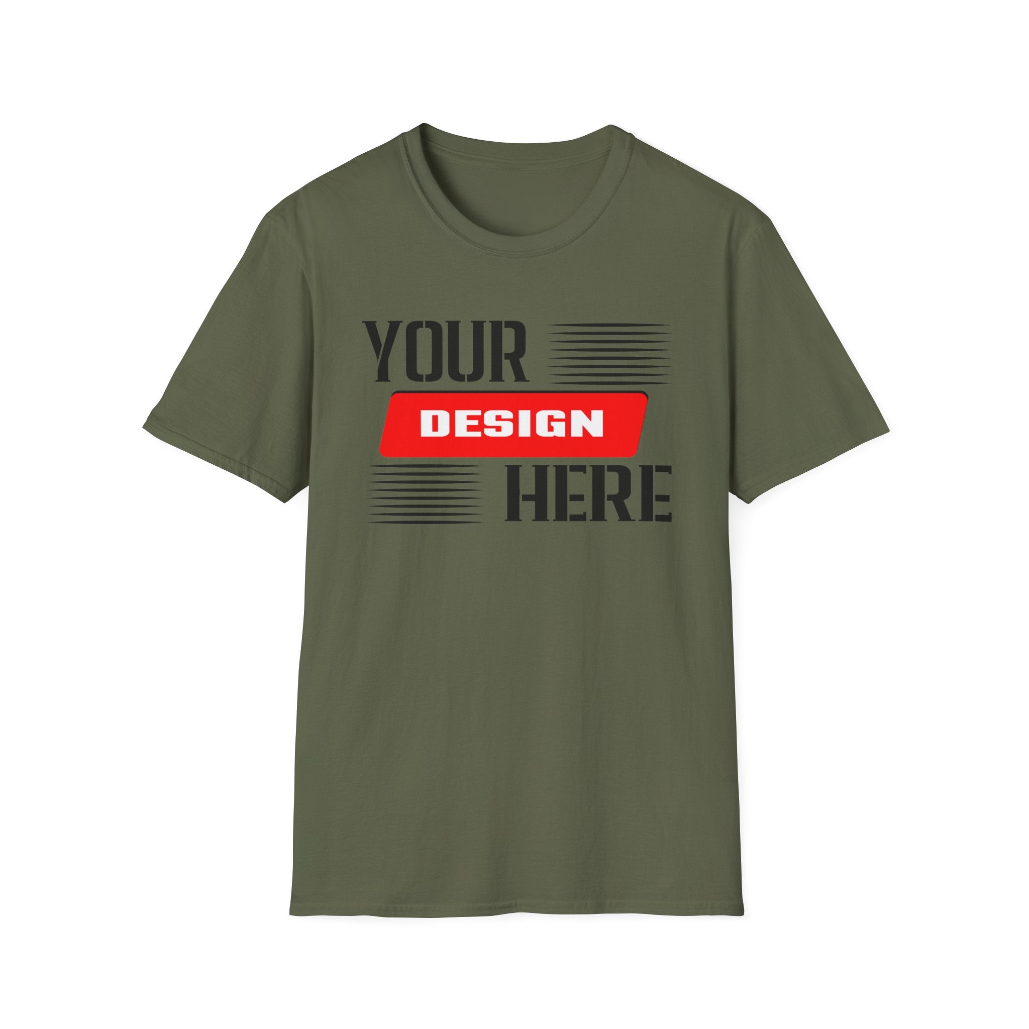 Customizable Unisex Softstyle T-Shirt - Your Design Here