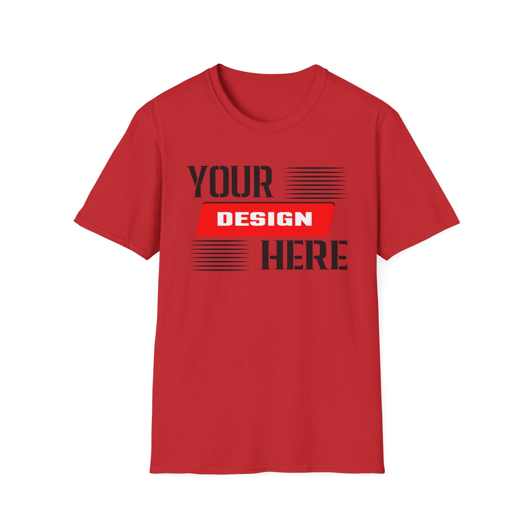 Customizable Unisex Softstyle T-Shirt - Your Design Here