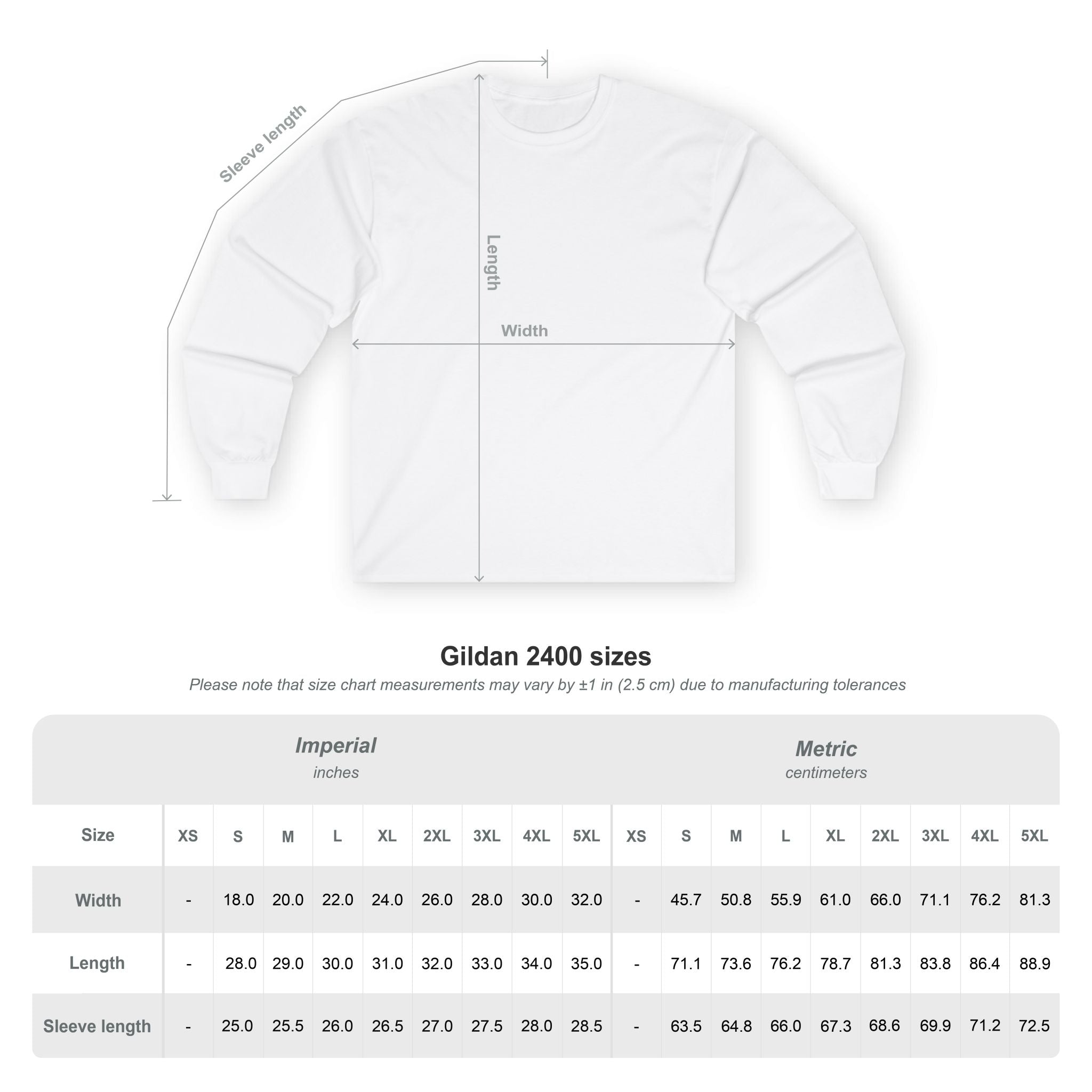 RGR Nation Unisex Ultra Cotton Long Sleeve Tee