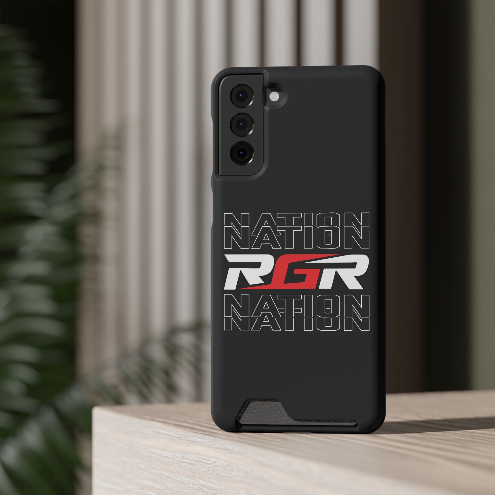 RGR Nation Phone Case with Card Holder