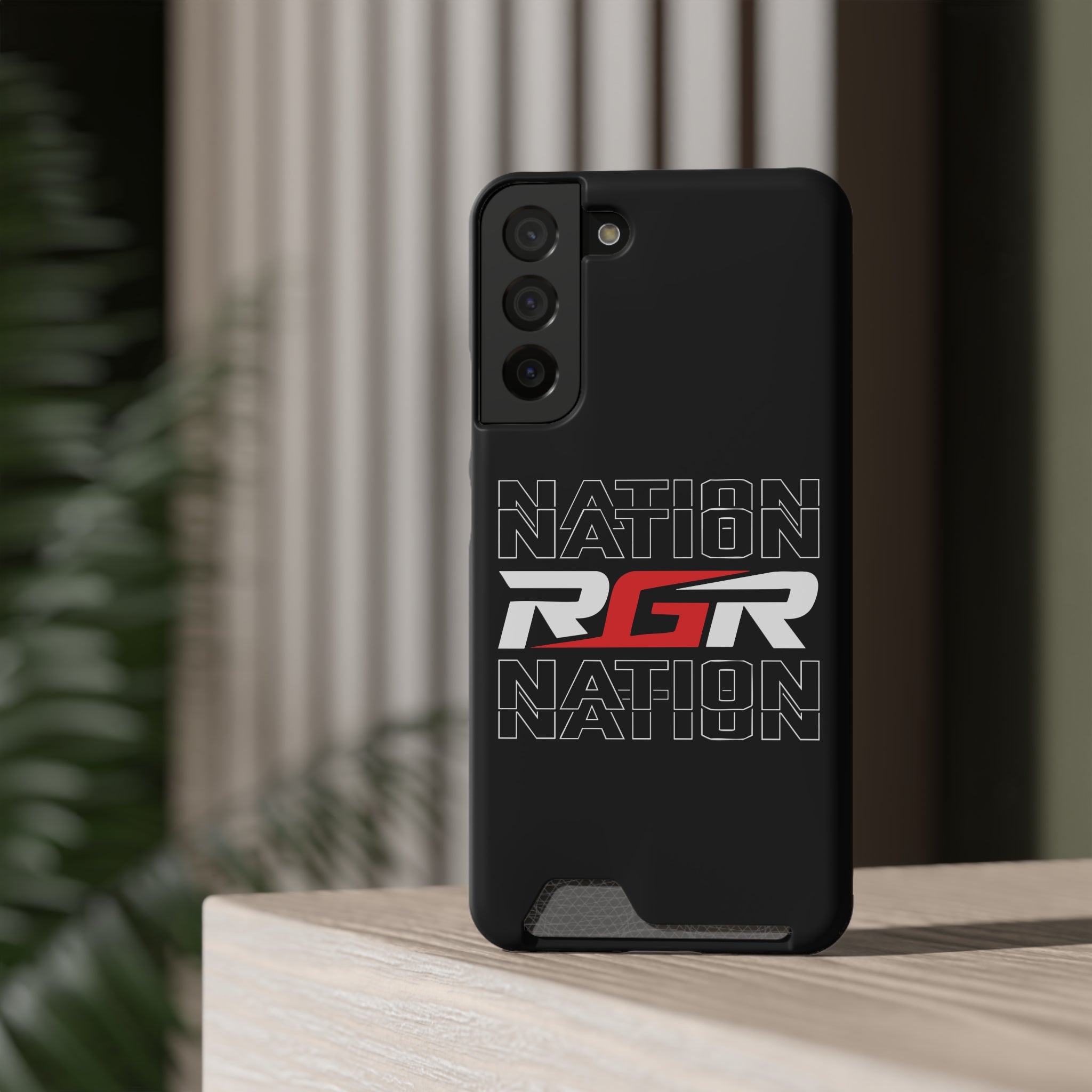 RGR Nation Phone Case with Card Holder