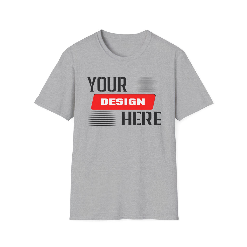 Customizable Unisex Softstyle T-Shirt - Your Design Here
