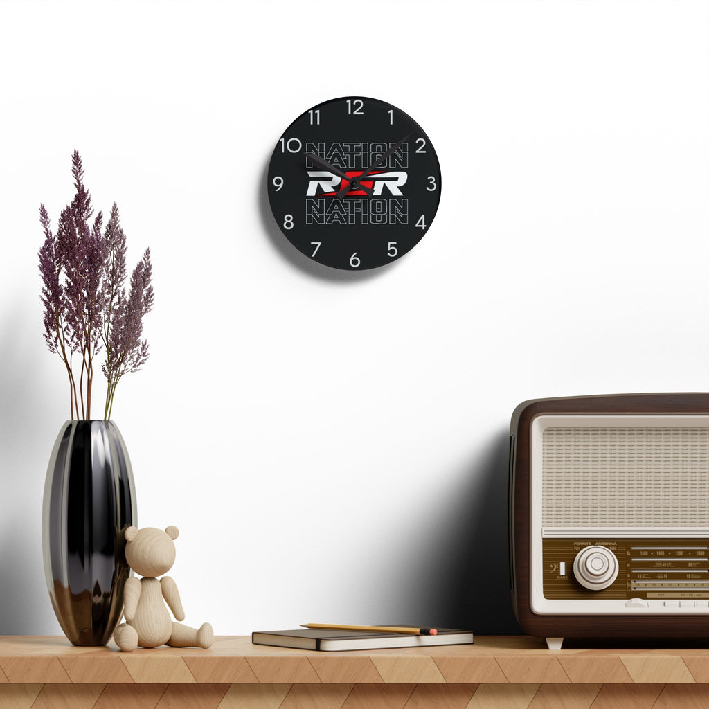 Acrylic Wall Clock - RGR Nation