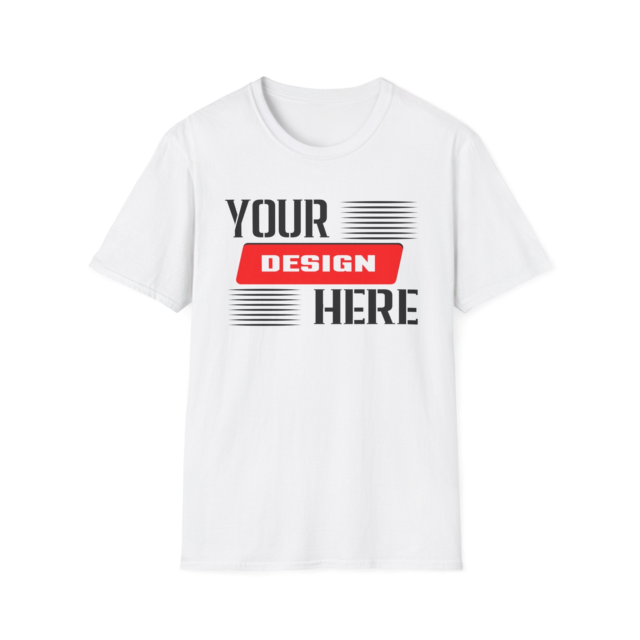 Customizable Unisex Softstyle T-Shirt - Your Design Here