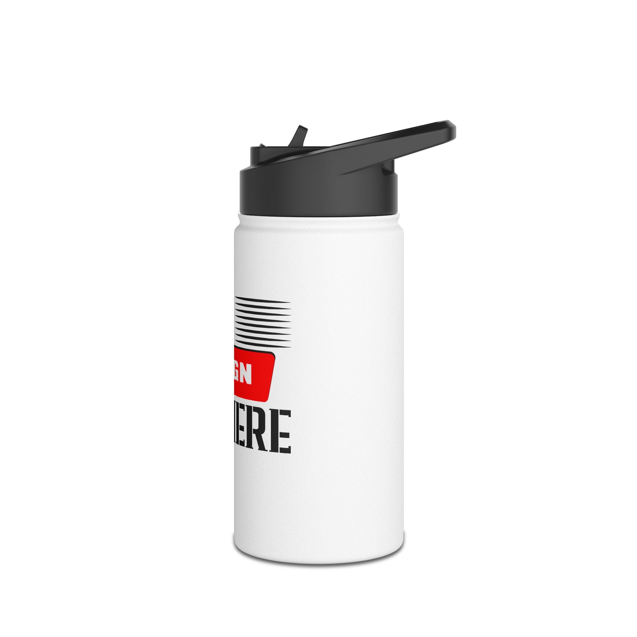 Customizable Stainless Steel Water Bottle - Personalized Design