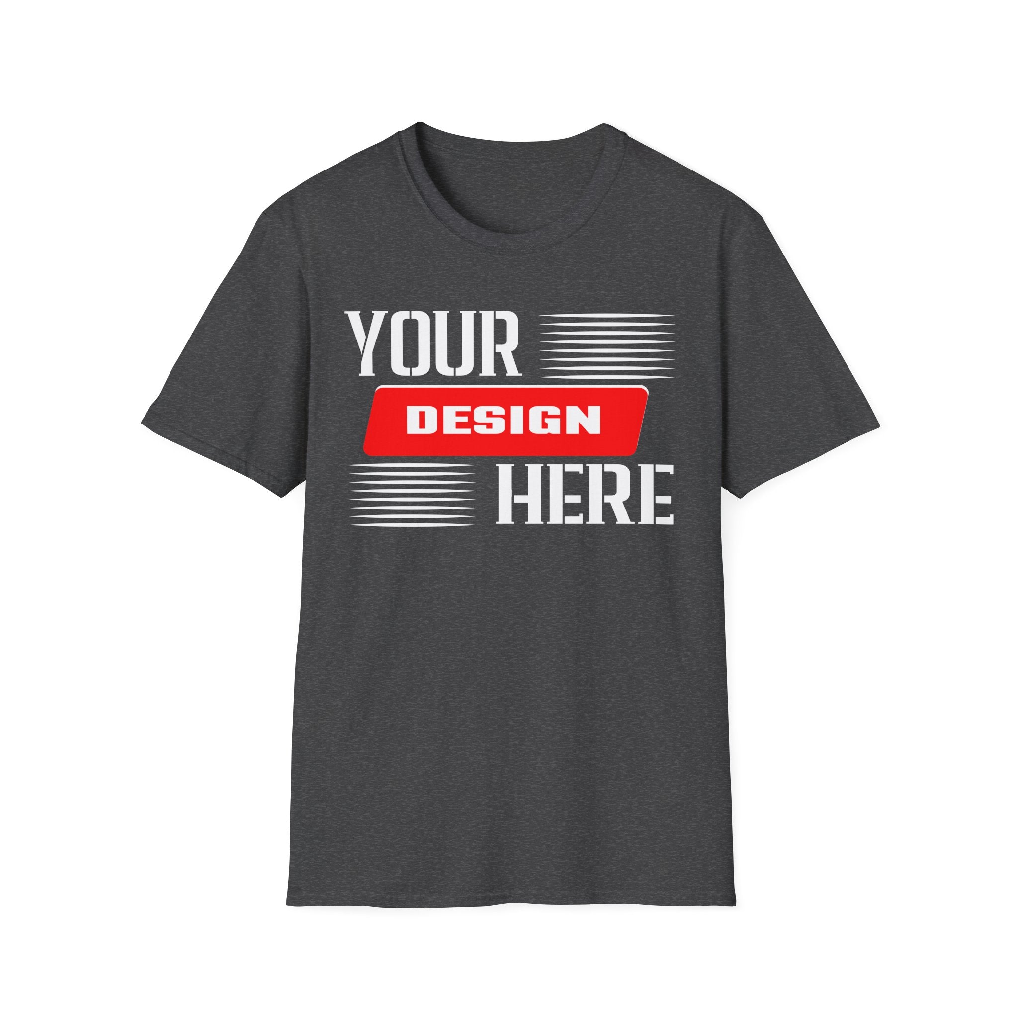 Customizable Unisex Softstyle T-Shirt - Your Design Here