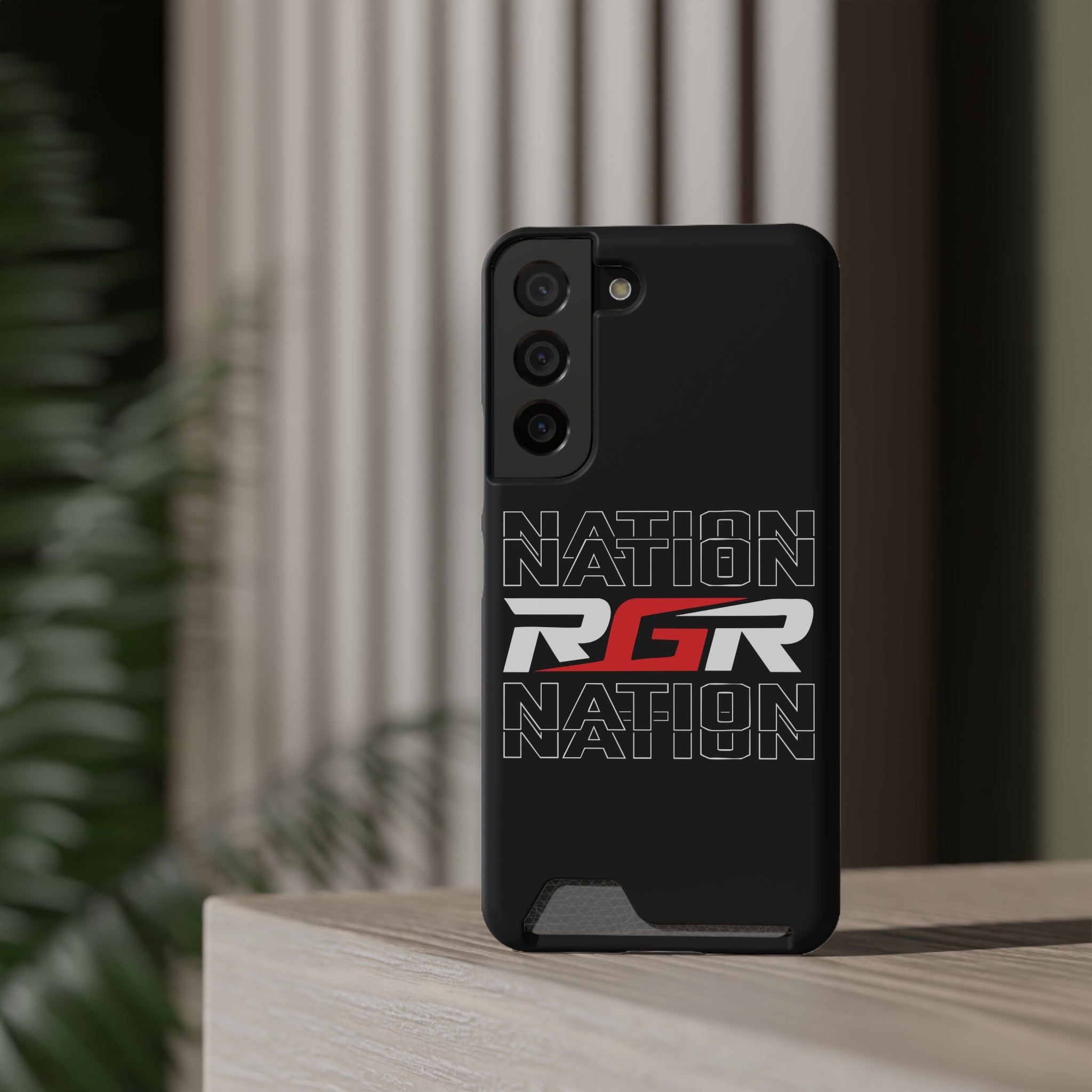 RGR Nation Phone Case with Card Holder