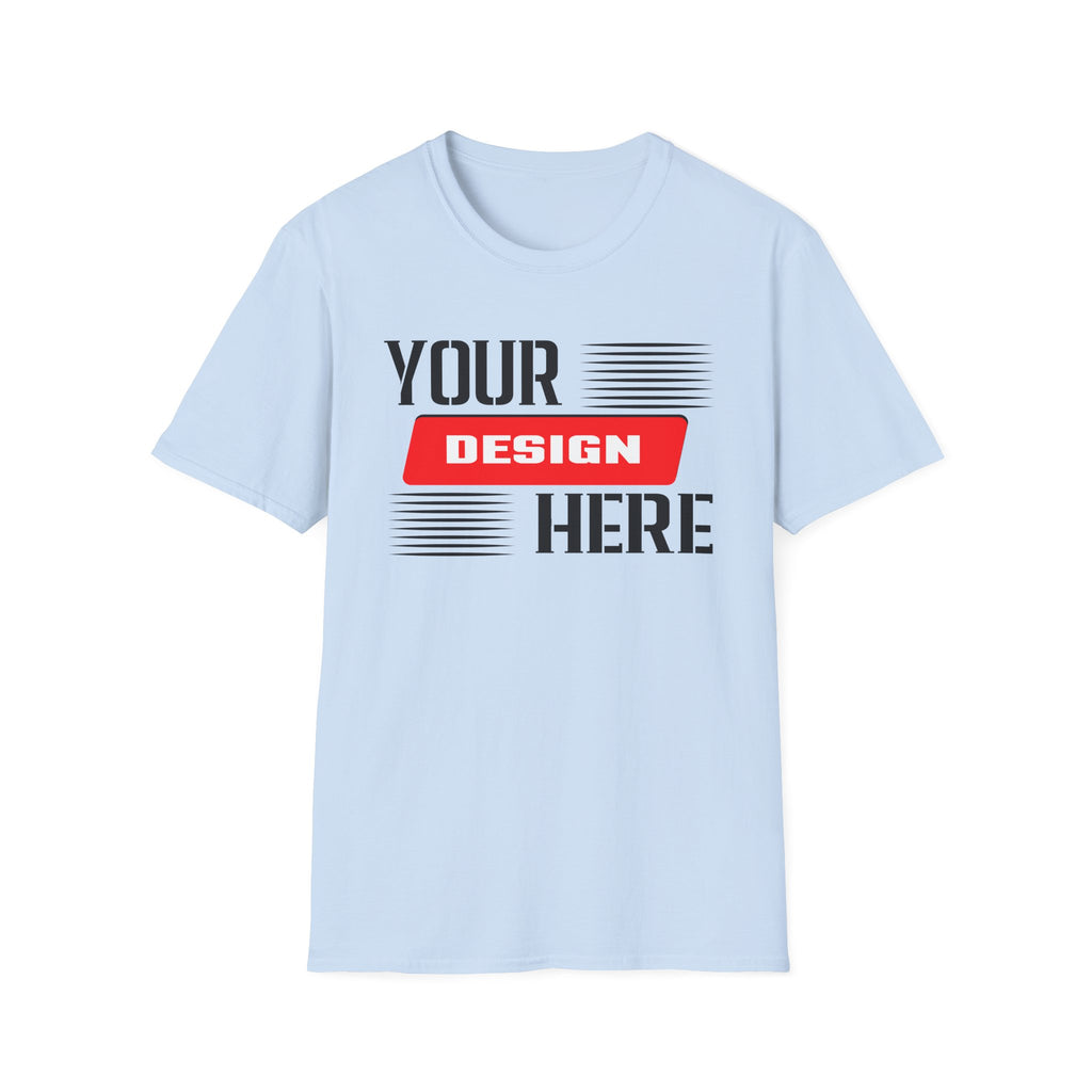 Customizable Unisex Softstyle T-Shirt - Your Design Here