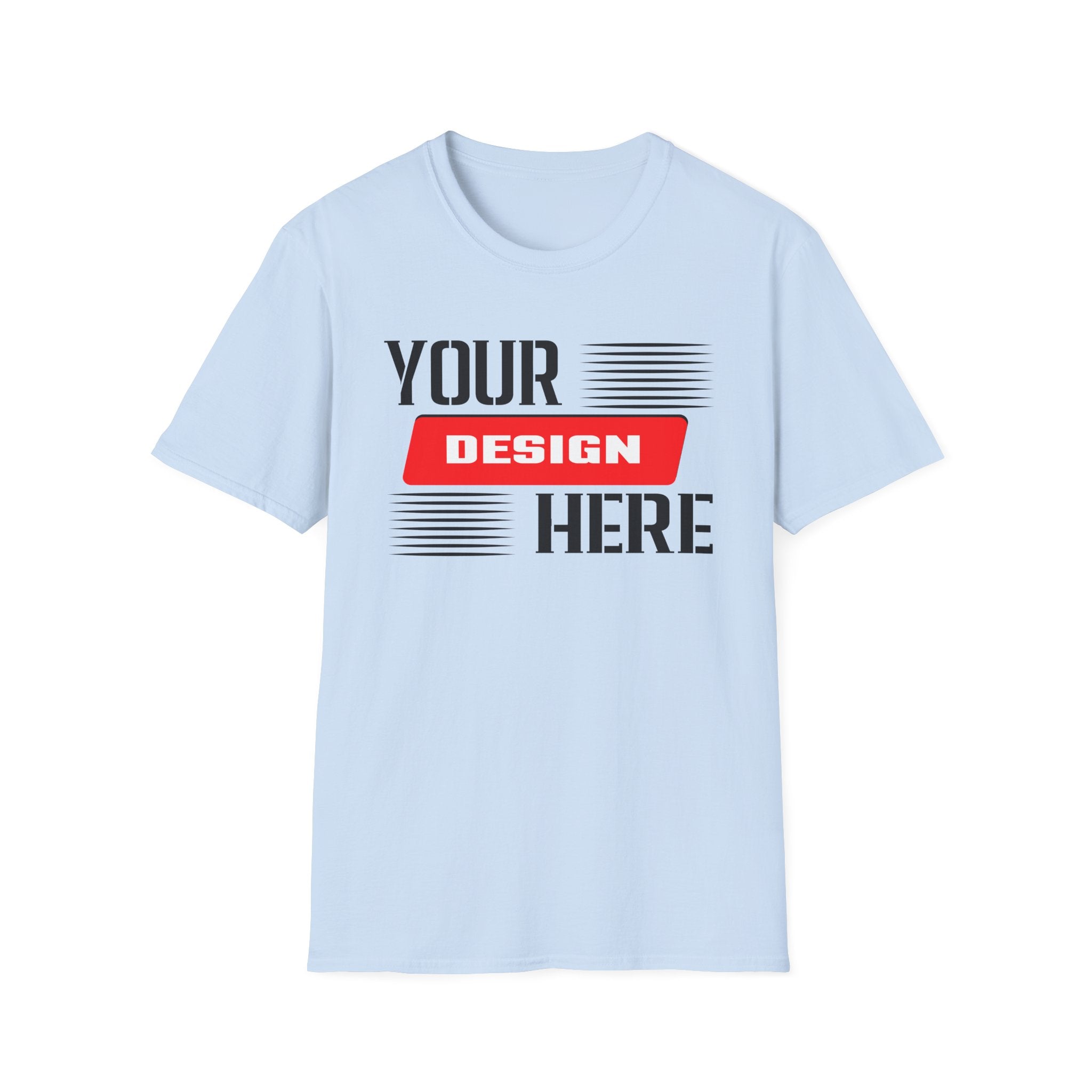 Customizable Unisex Softstyle T-Shirt - Your Design Here