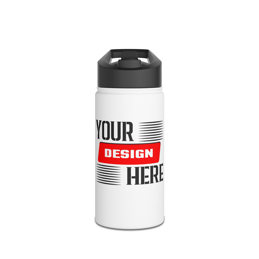 Customizable Stainless Steel Water Bottle - Personalized Design