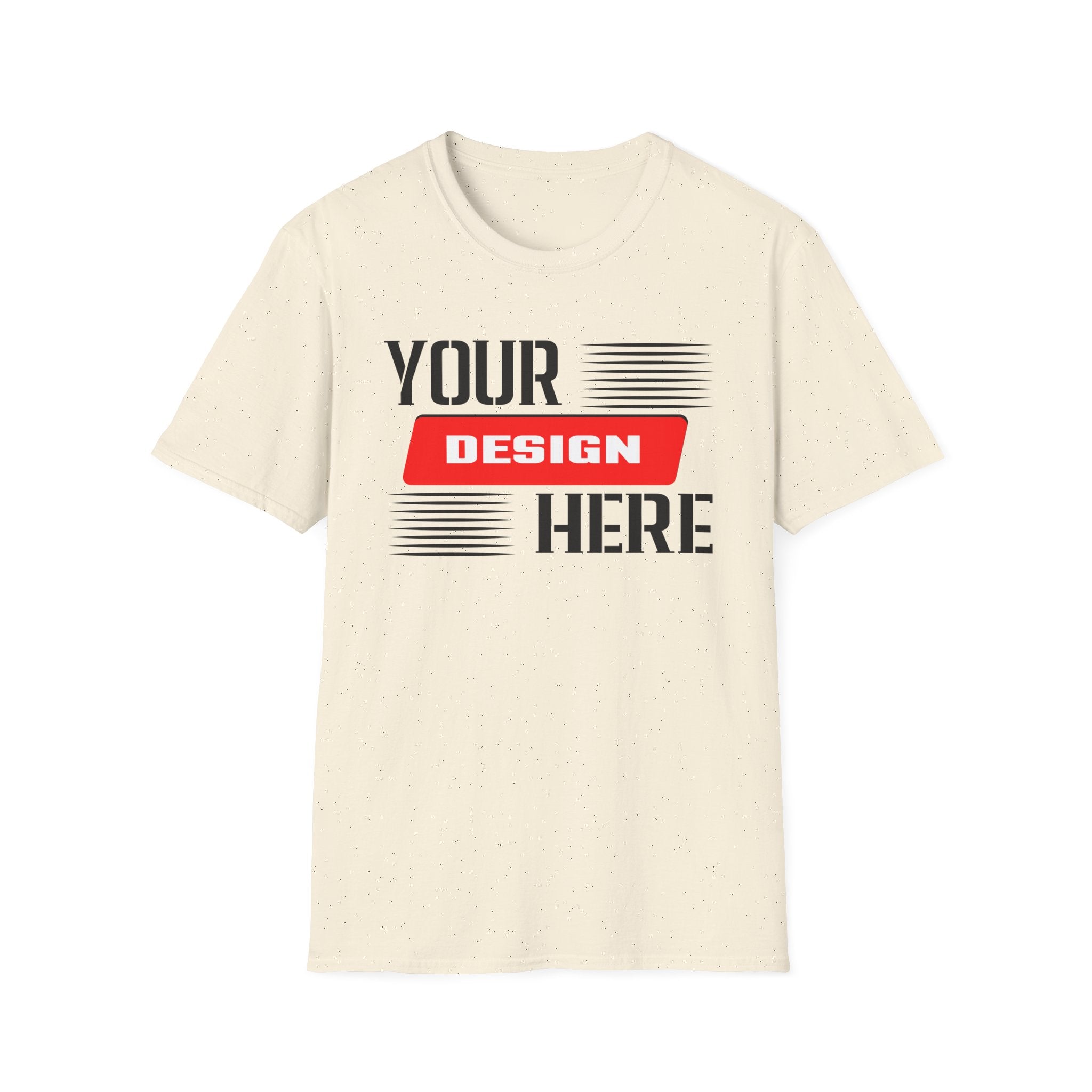 Customizable Unisex Softstyle T-Shirt - Your Design Here