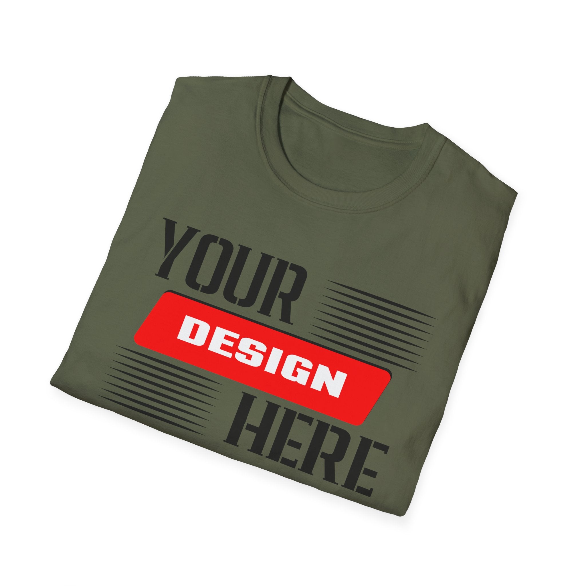Customizable Unisex Softstyle T-Shirt - Your Design Here