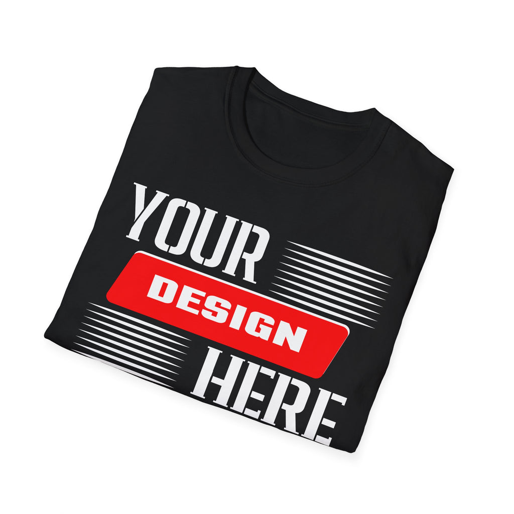 Customizable Unisex Softstyle T-Shirt - Your Design Here