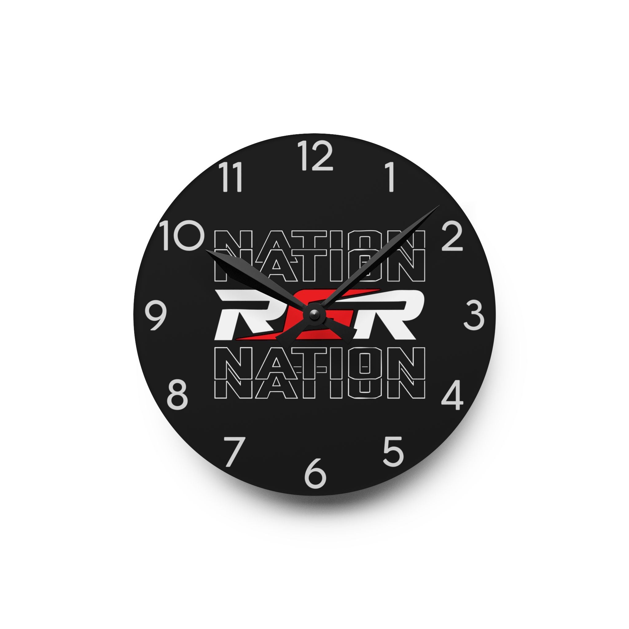 Acrylic Wall Clock - RGR Nation