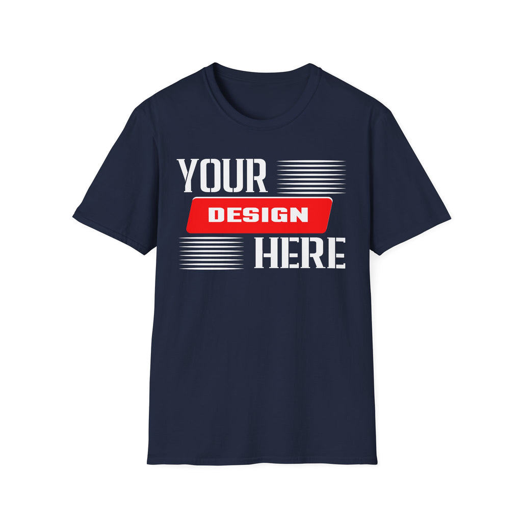 Customizable Unisex Softstyle T-Shirt - Your Design Here