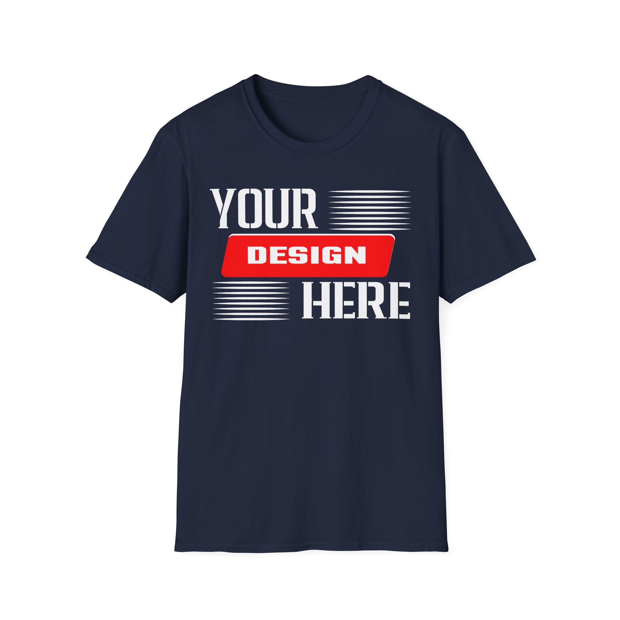 Customizable Unisex Softstyle T-Shirt - Your Design Here