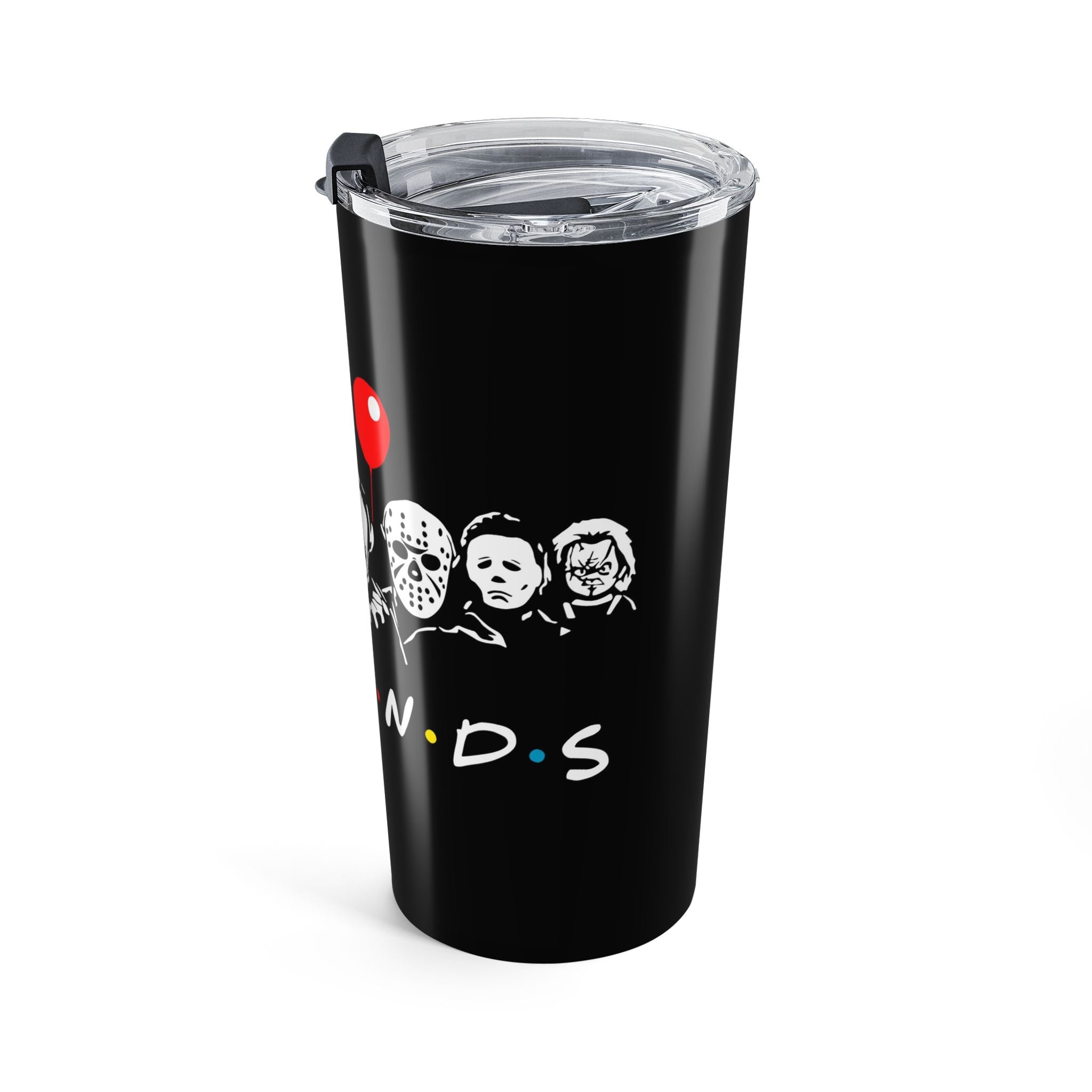 Horror-Themed Tumbler: Perfect for Friends Fans, Halloween, Gifts