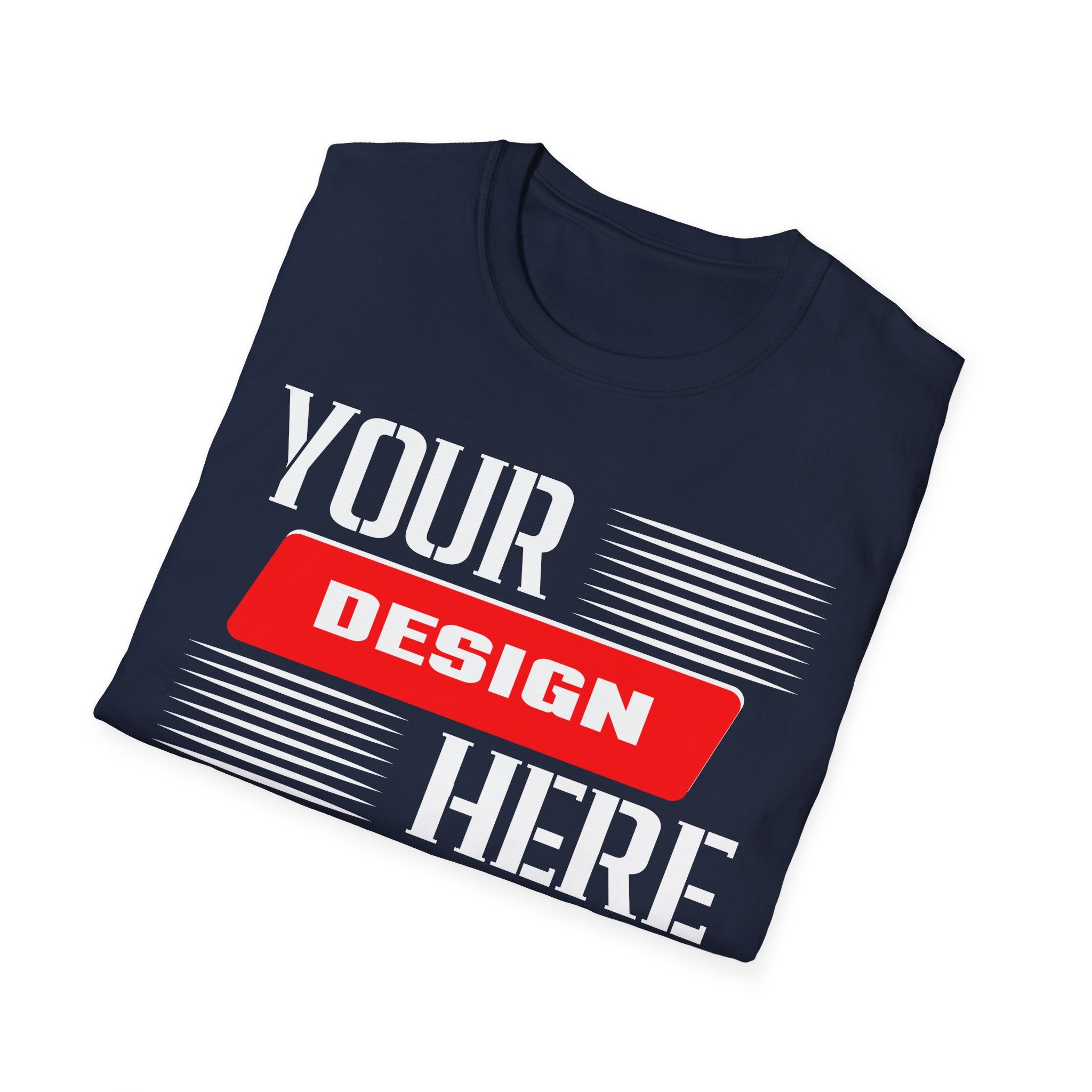 Customizable Unisex Softstyle T-Shirt - Your Design Here