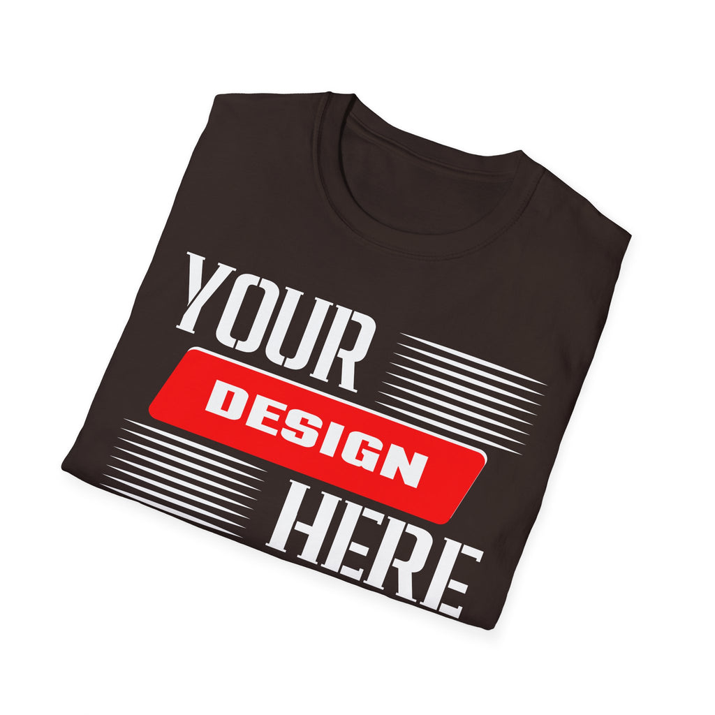 Customizable Unisex Softstyle T-Shirt - Your Design Here