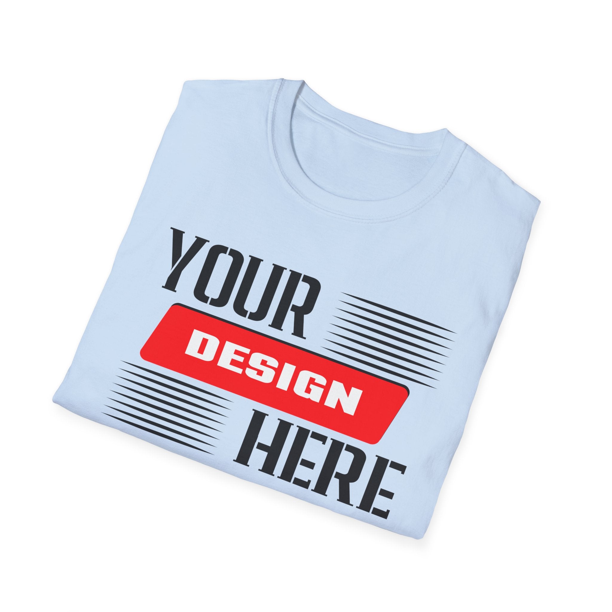 Customizable Unisex Softstyle T-Shirt - Your Design Here