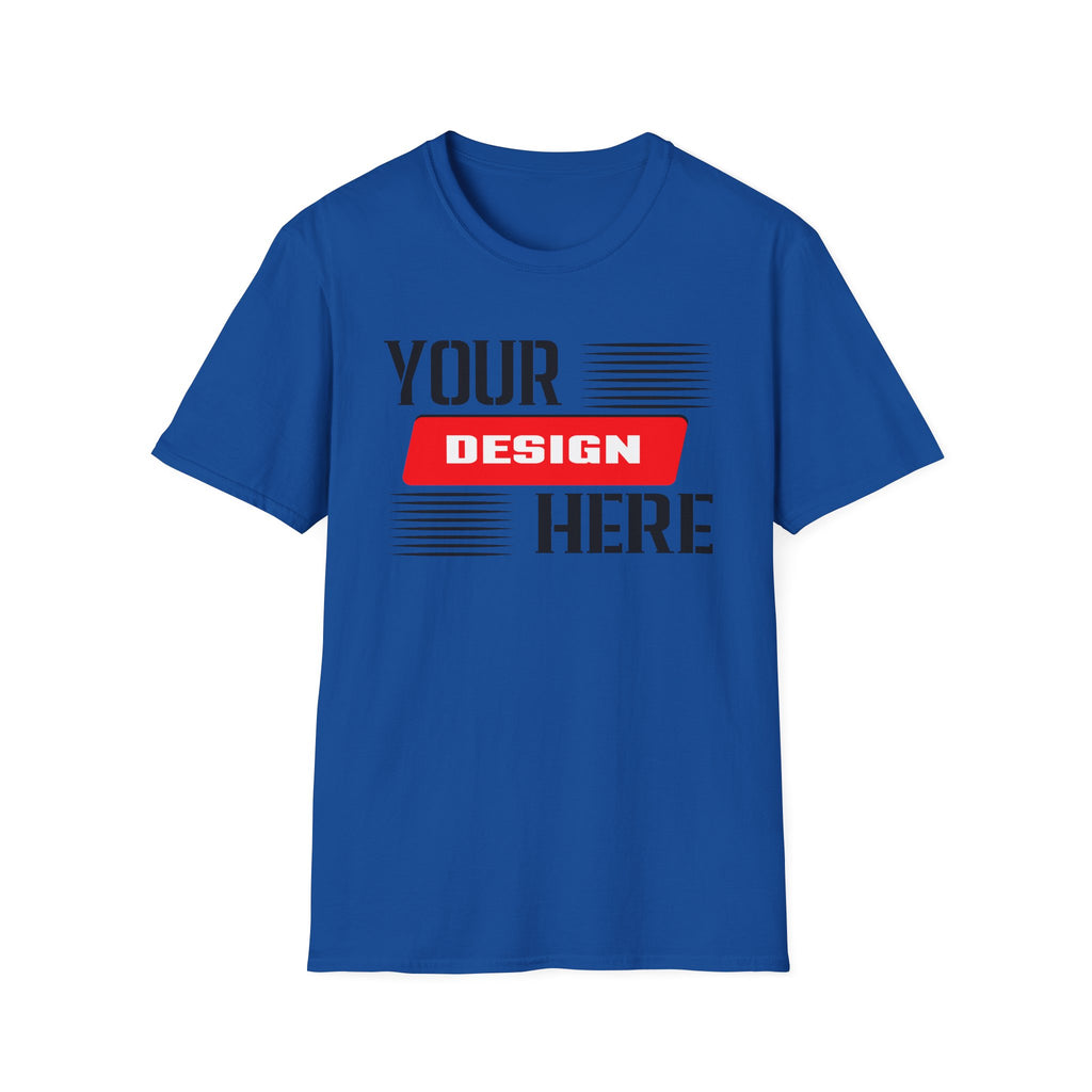 Customizable Unisex Softstyle T-Shirt - Your Design Here