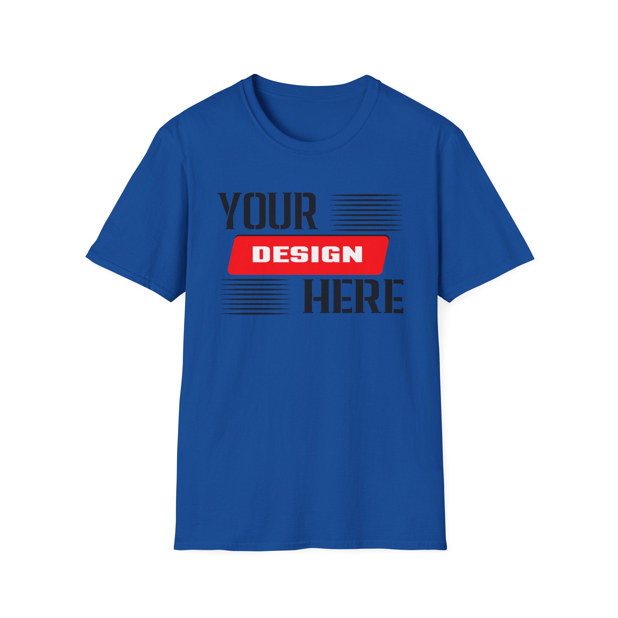 Customizable Unisex Softstyle T-Shirt - Your Design Here
