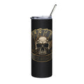 Skull Cards Stainless Steel Tumbler