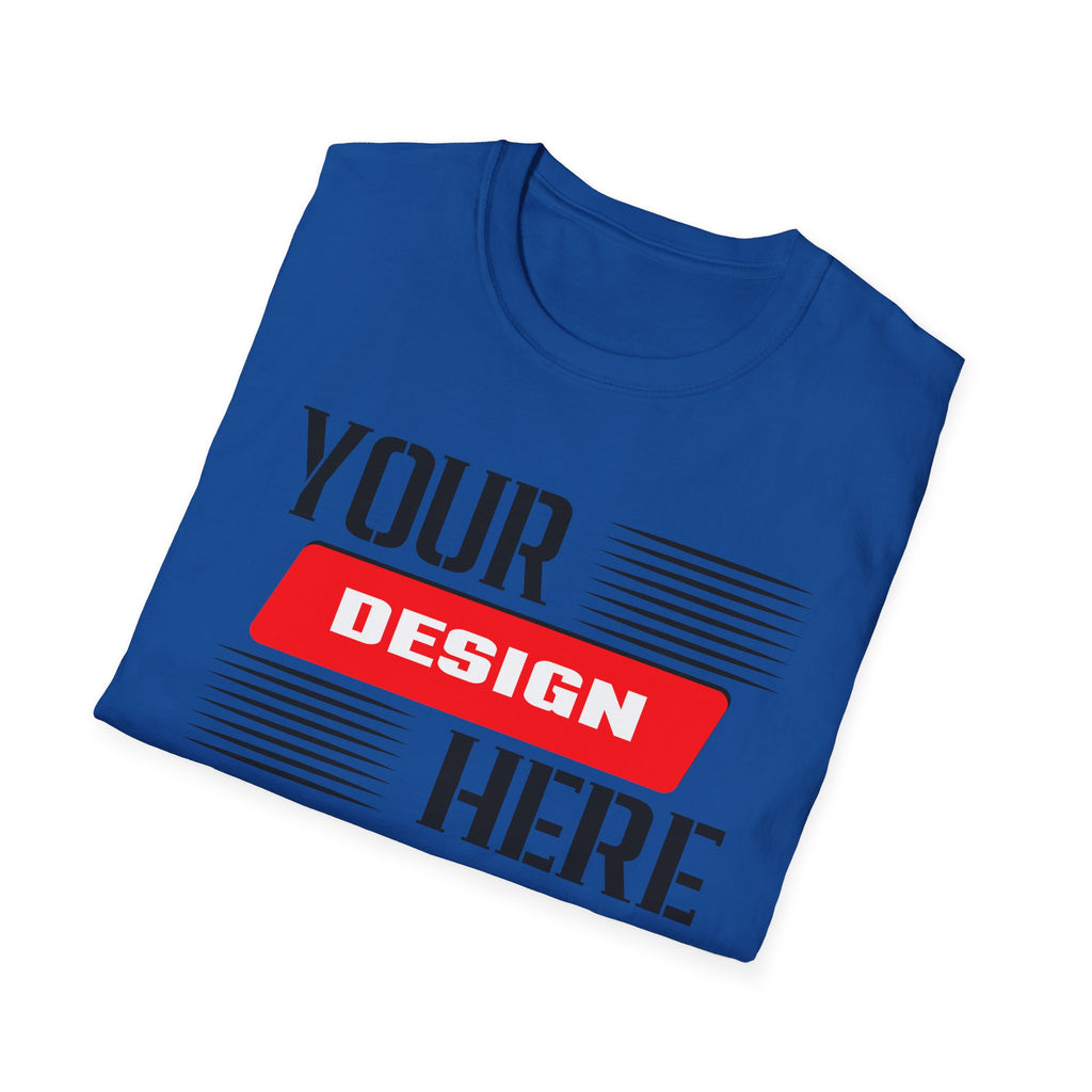 Customizable Unisex Softstyle T-Shirt - Your Design Here