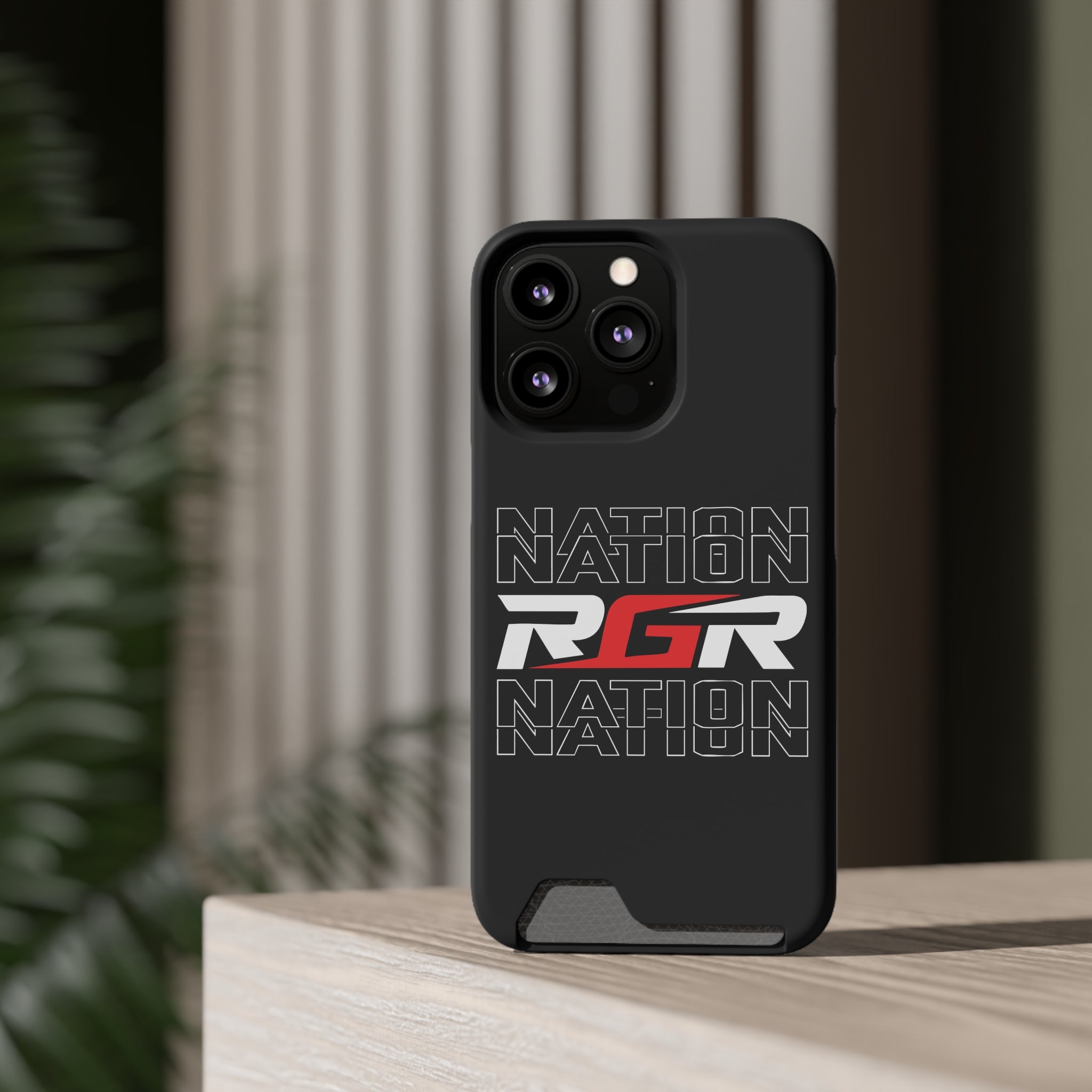 RGR Nation Phone Case with Card Holder