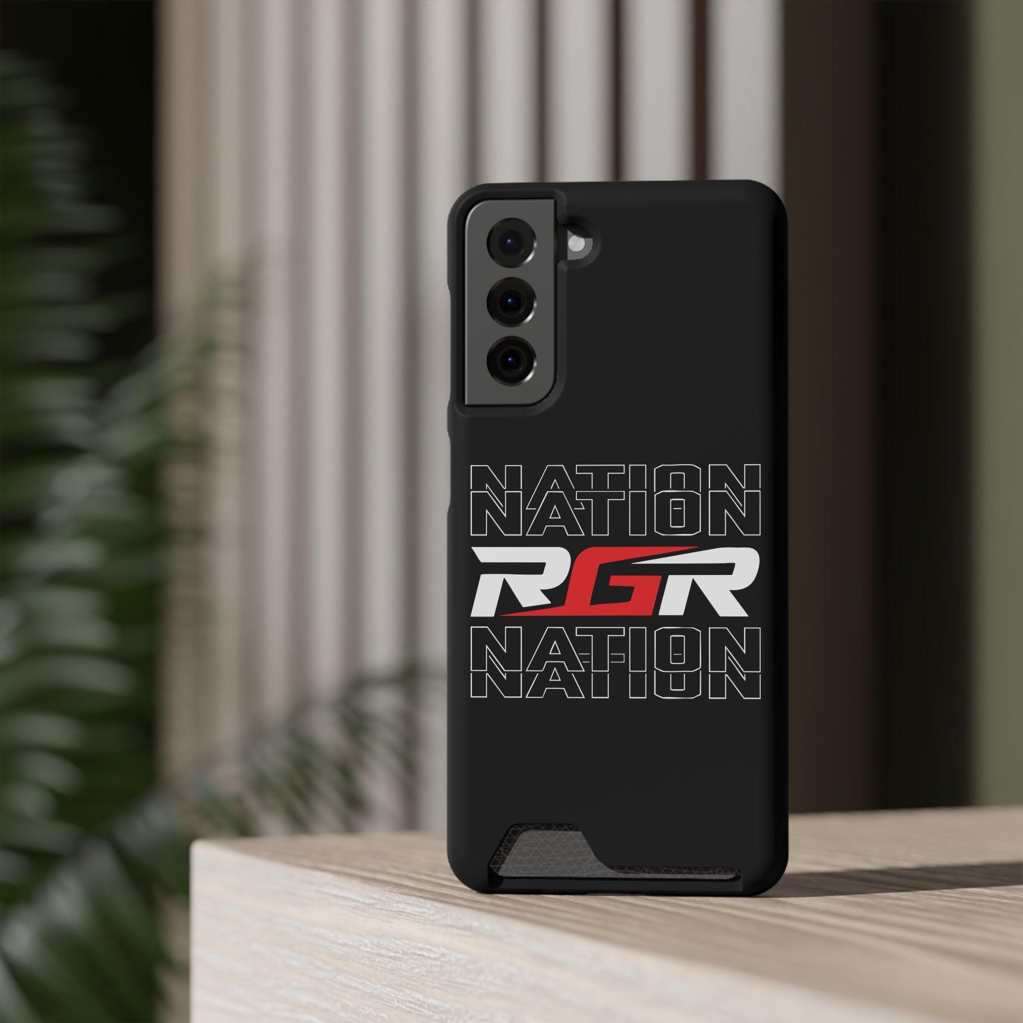 RGR Nation Phone Case with Card Holder